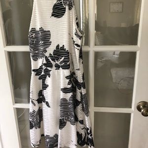Black and white dress